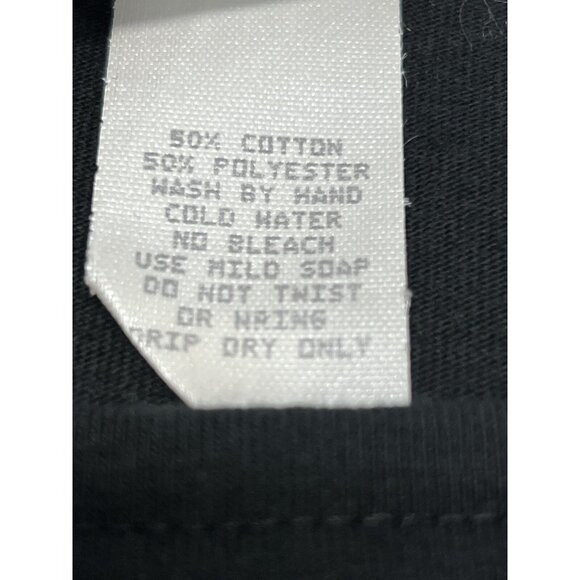 Vintage Karla Marie Dress XL Black Maxi Fall Pumpkin Scarecrow Velvet Applique - Picture 8 of 8